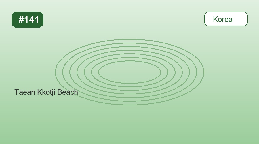 Taean Kkotji Beach